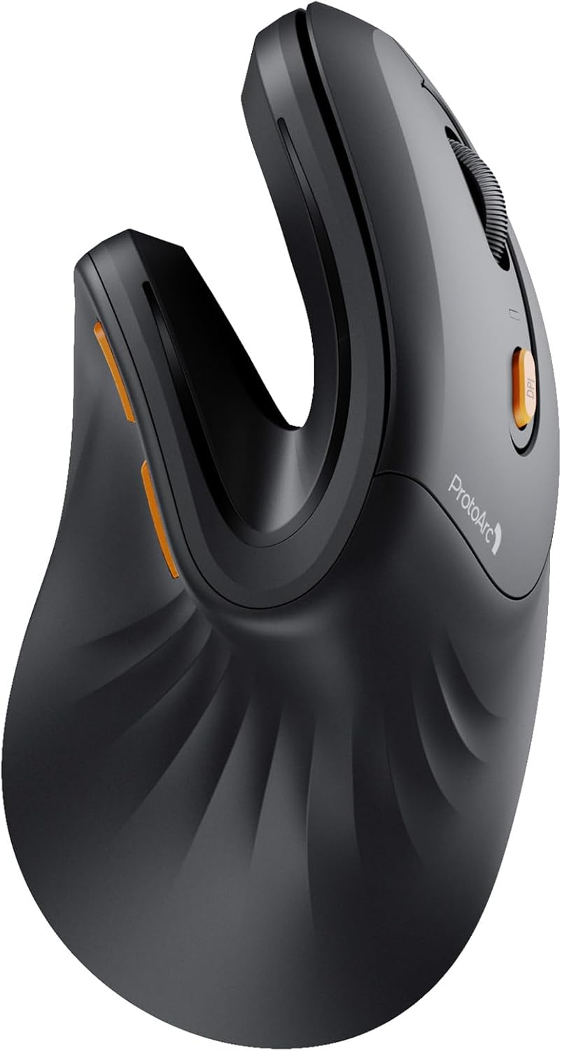 ErgoGrip ergonomikus vezeték nélküli vertikális egér